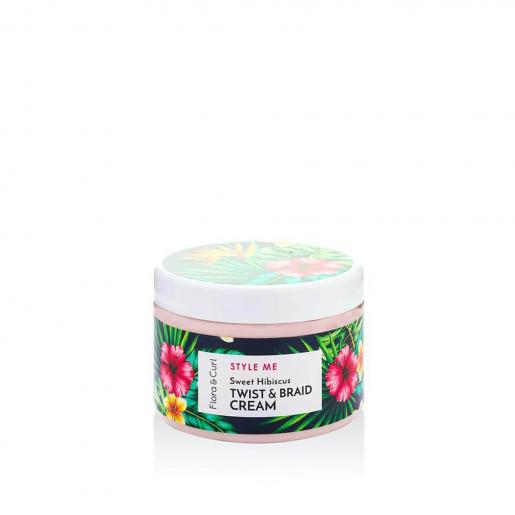 Flora & Curl Sweet Hibiscus Twist & Braid Cream - almaofsweden.se
