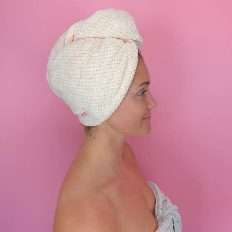 Yummi Hair Care Handduksturban i microfiber - almaofsweden.se