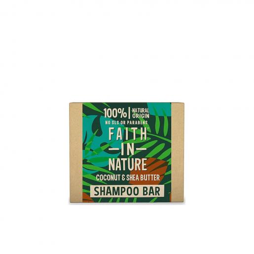 Faith in Nature Faith in Nature Shampoo Bar Coconut & Shea Butter - almaofsweden.se
