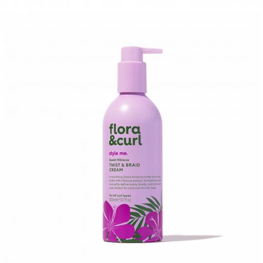 Flora & Curl Sweet Hibiscus Twist & Braid Cream - almaofsweden.se
