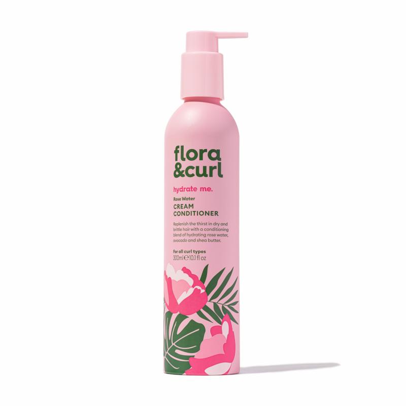 Flora & Curl Rose Water Cream Conditioner - almaofsweden.se