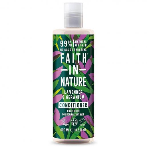 Faith in Nature Faith in Nature Lavender & Geranium Conditioner för normalt till torrt hår - almaofsweden.se