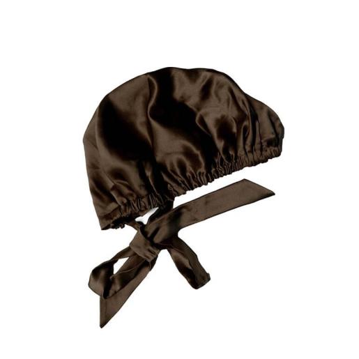 Siden Selma Sidenbonnet i 100% mullbärssilke MOCCA - almaofsweden.se