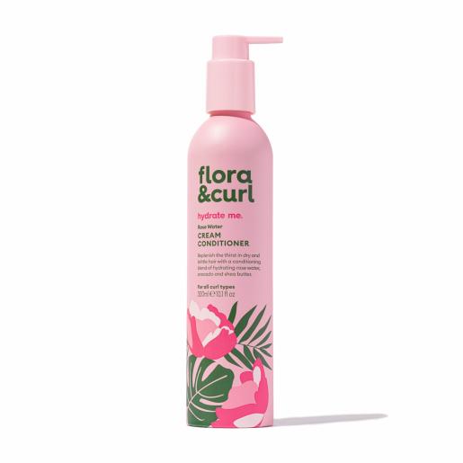 Flora & Curl BUCKLIG FLASKA - Rose Water Cream Conditioner - almaofsweden.se