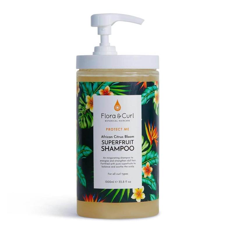 Flora & Curl African Citrus Superfruit Shampoo - almaofsweden.se