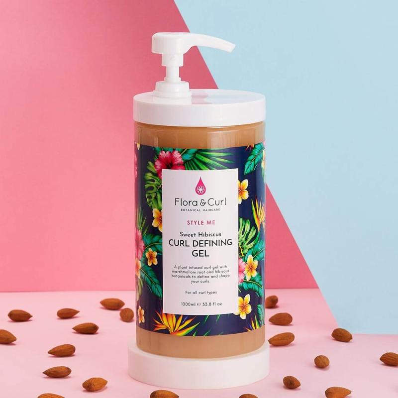 Flora & Curl Sweet Hibiscus Curl Defining Gel - almaofsweden.se