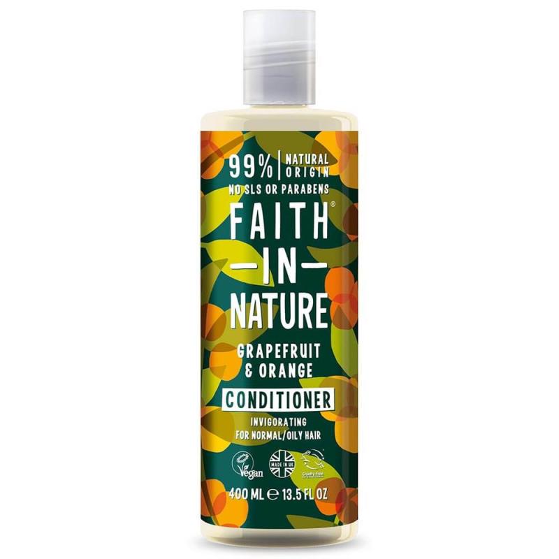 Faith in Nature Grapefruit & Orange Conditioner för normalt till fett hår - almaofsweden.se