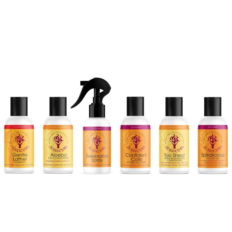Jessicurl Light and Luminous Collection TRIAL SIZE - Spiralicious istället för Awe! - almaofsweden.se