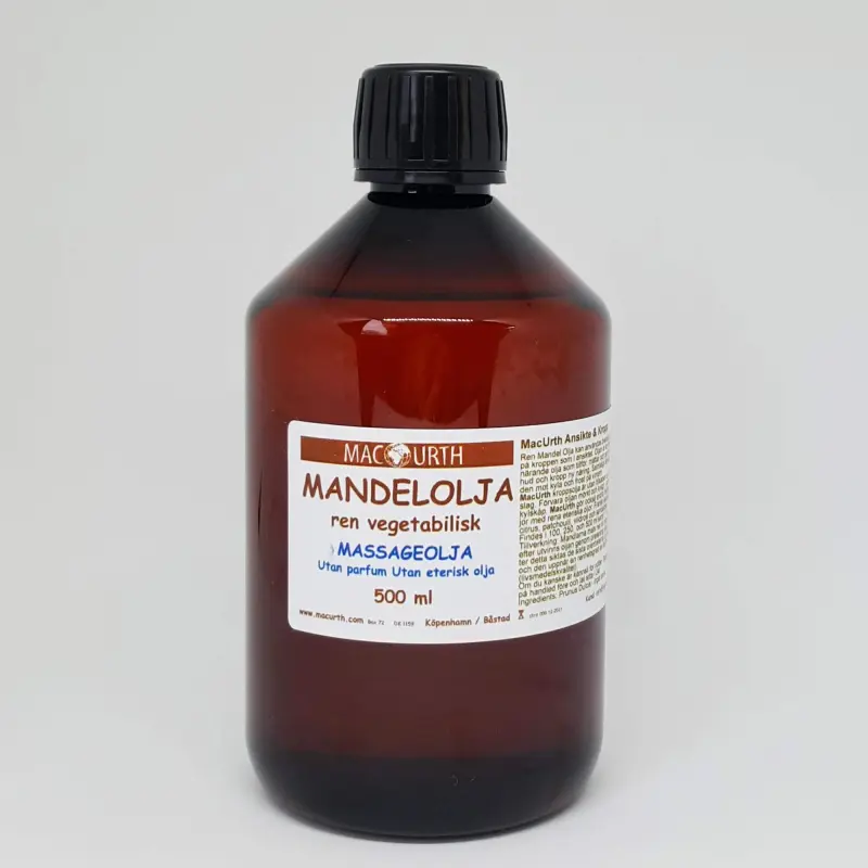 MacUrth Mandelolja 500 ml - almaofsweden.se