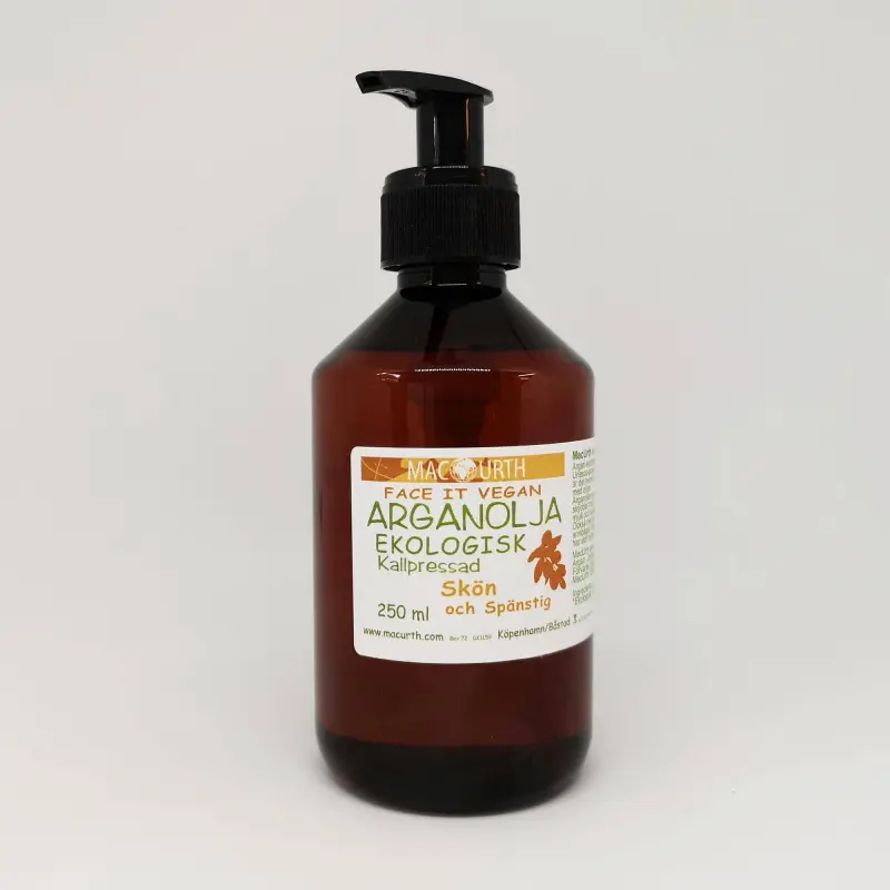 MacUrth Arganolja EKO 250 ml - almaofsweden.se