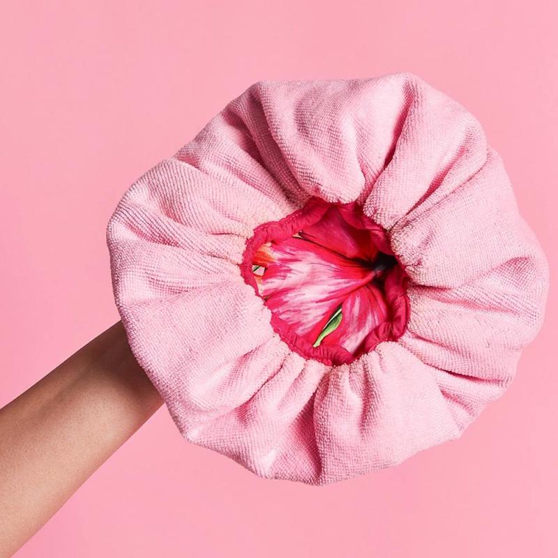 Flora & Curl Flora & Curl Insulated Shower Cap - almaofsweden.se