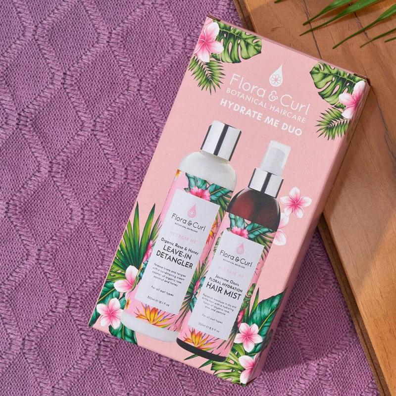 Flora & Curl Hydrate Me Duo Gift Set - almaofsweden.se