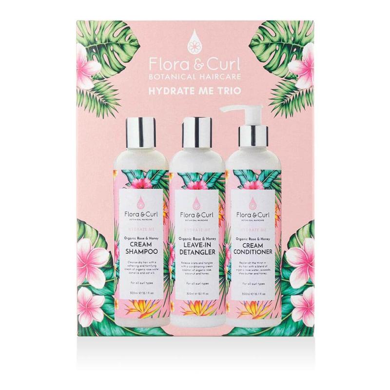 Flora & Curl Hydrate Me Trio Gift Set - almaofsweden.se