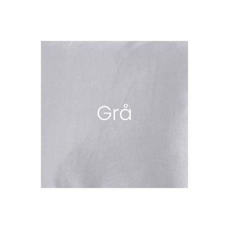 Siden Selma Tunn sidenscrunchie GR&Aring; - almaofsweden.se