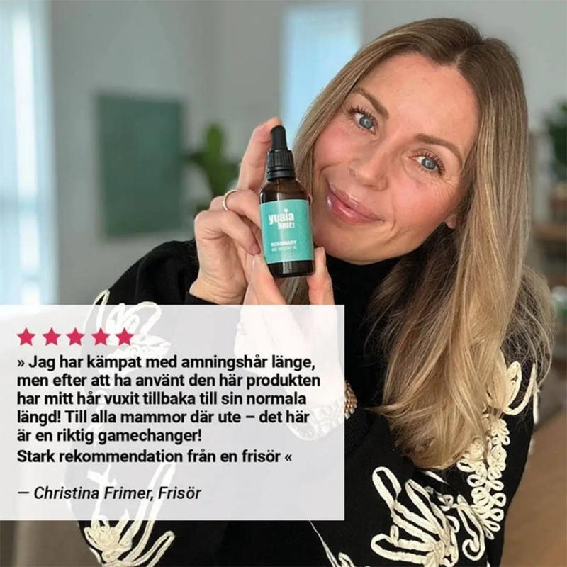 Yuaia Hair Care Rosemary Hair and Scalp Oil - almaofsweden.se