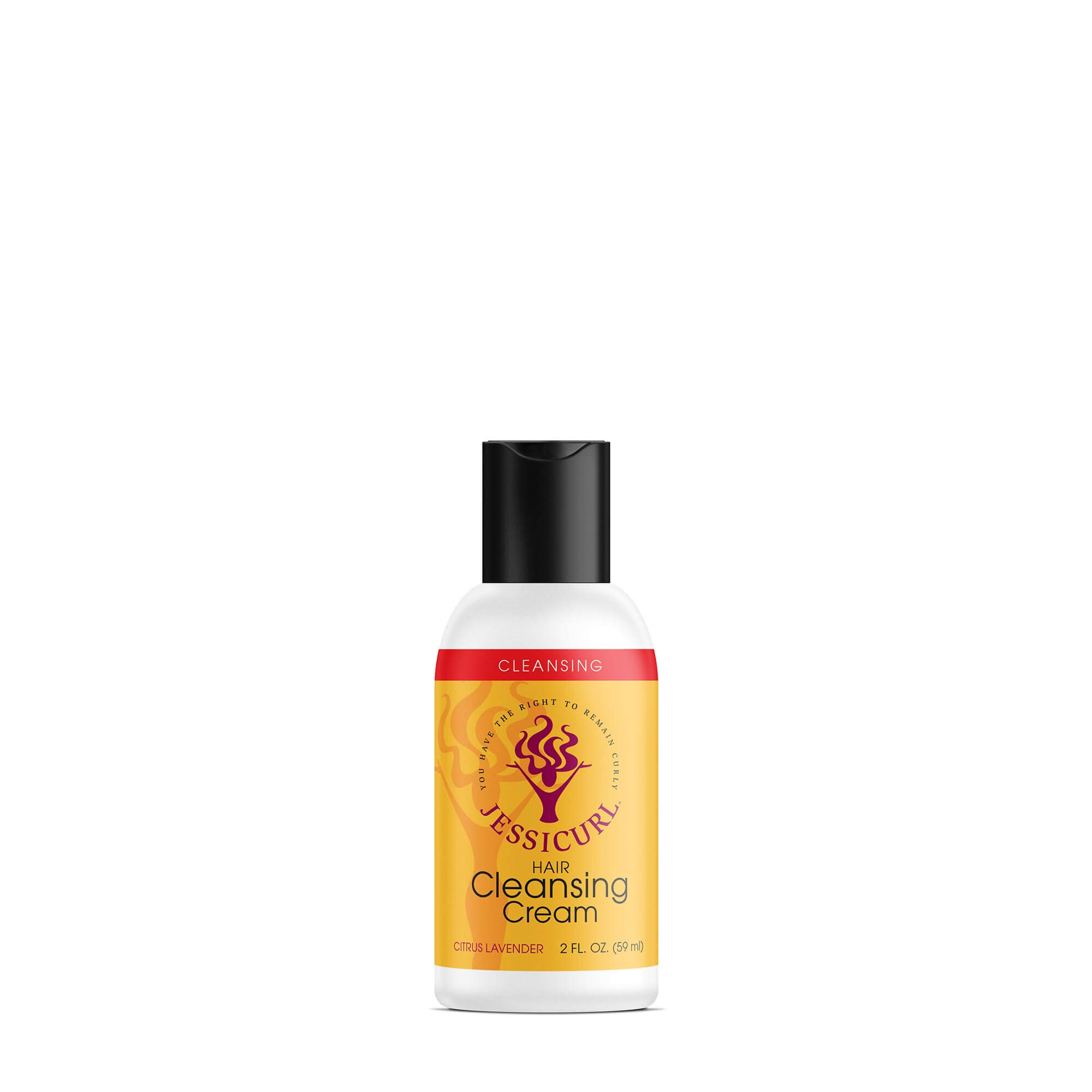 Jessicurl Hair Cleansing Cream sulfatfritt schampo (59 ml/Citrus lavender)